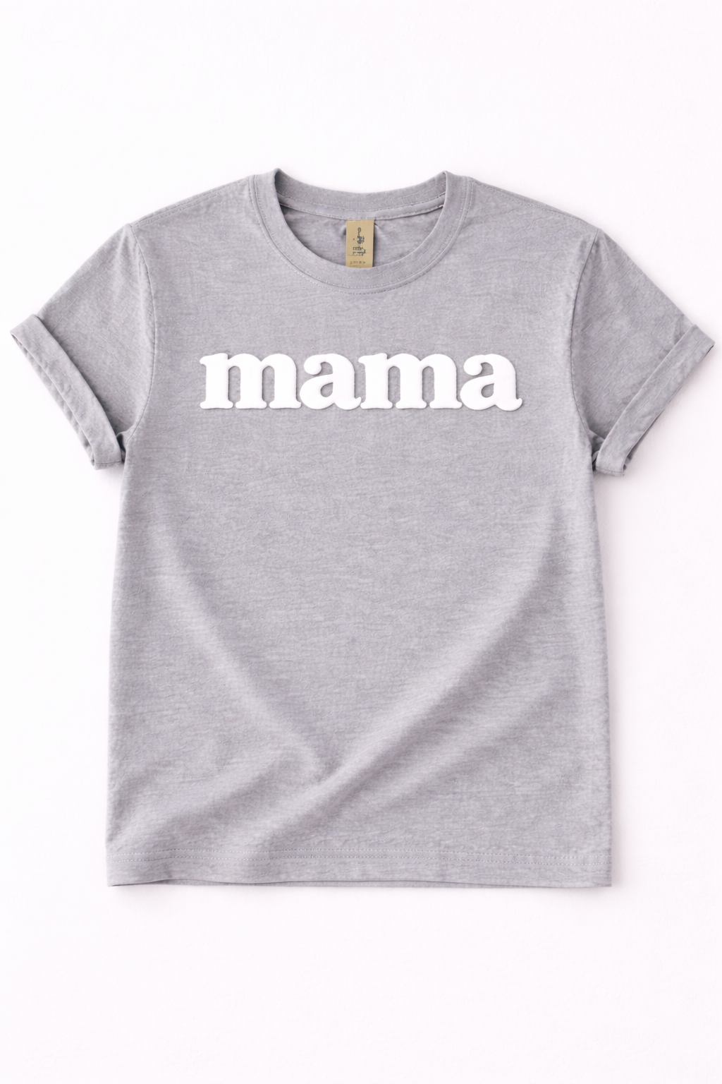 Mama Puff Vinyl Shirt – Comfort Colors T-Shirt for Moms, 3D Raised Graphic Tee, Trendy Mom Shirt, Gift for Mom S–4XL