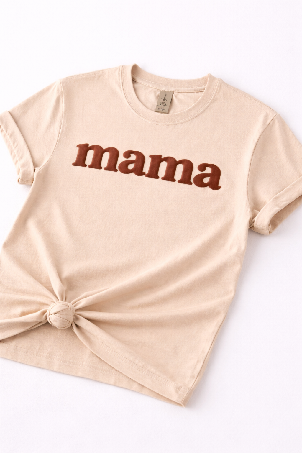 Mama Puff Vinyl Shirt – Comfort Colors T-Shirt for Moms, 3D Raised Graphic Tee, Trendy Mom Shirt, Gift for Mom S–4XL
